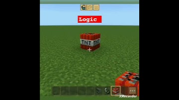 logic 😲😵 in crafting and building #shorts #shortfeed #ytshorts #logic @minecraft