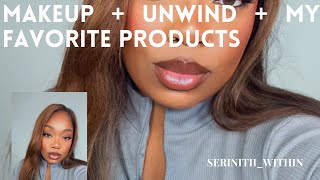 No talking. No voiceover. Just makeup ✨Soft glam, clean skin, pure focus. Press play & Relax 🤍 screenshot 1