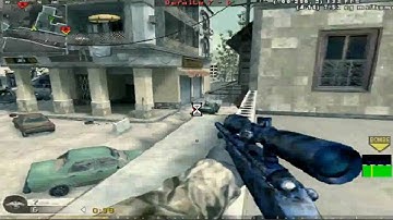 Call of Duty 4 - awesome Bounce Kill (Headshot)