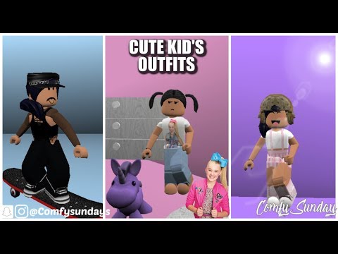 Roleplay Children Outfits Ii Roblox Bloxburg Youtube - baby outfit roblox id