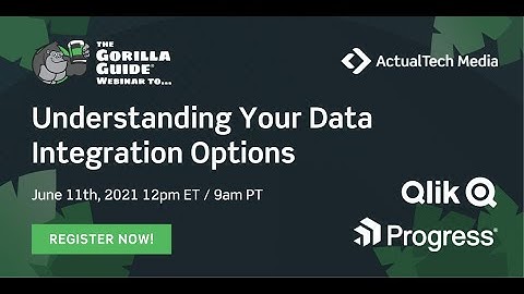 Integration Workshop: Understanding Your Data Integration Options