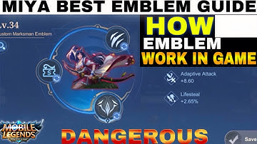 (हिंदी) HOW TO USE EMBLEM IN MLBB FULL GUIDE | TUTORIAL IN HINDI | VRiN