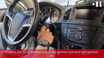 Programming with STAK | OPEL INSIGNA