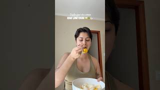 O que eu como em um dia sendo mãe + tentando ser fitness 👀 Sem perfeição, só constância ✨