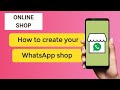 Create Online Shop Recieve Orders On WhatApp - Simple Whatsapp Shop