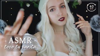 ASMR VISUAL ¿Me dejas tocar tu hermosa carita? ❤️ Atención Personal, Mimitos, Caricias, Sonidos...🐇✨