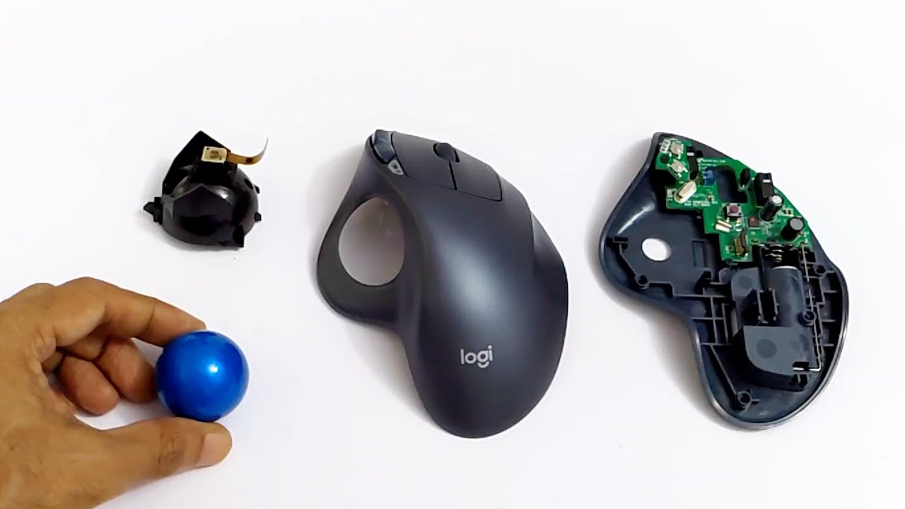 Logitech M570 Trackball Mouse - - YouTube