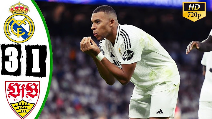 ملخص  مباراة ريال مدريد وشتوتغارت  3 1  اهداف ريال مدريد اليوم