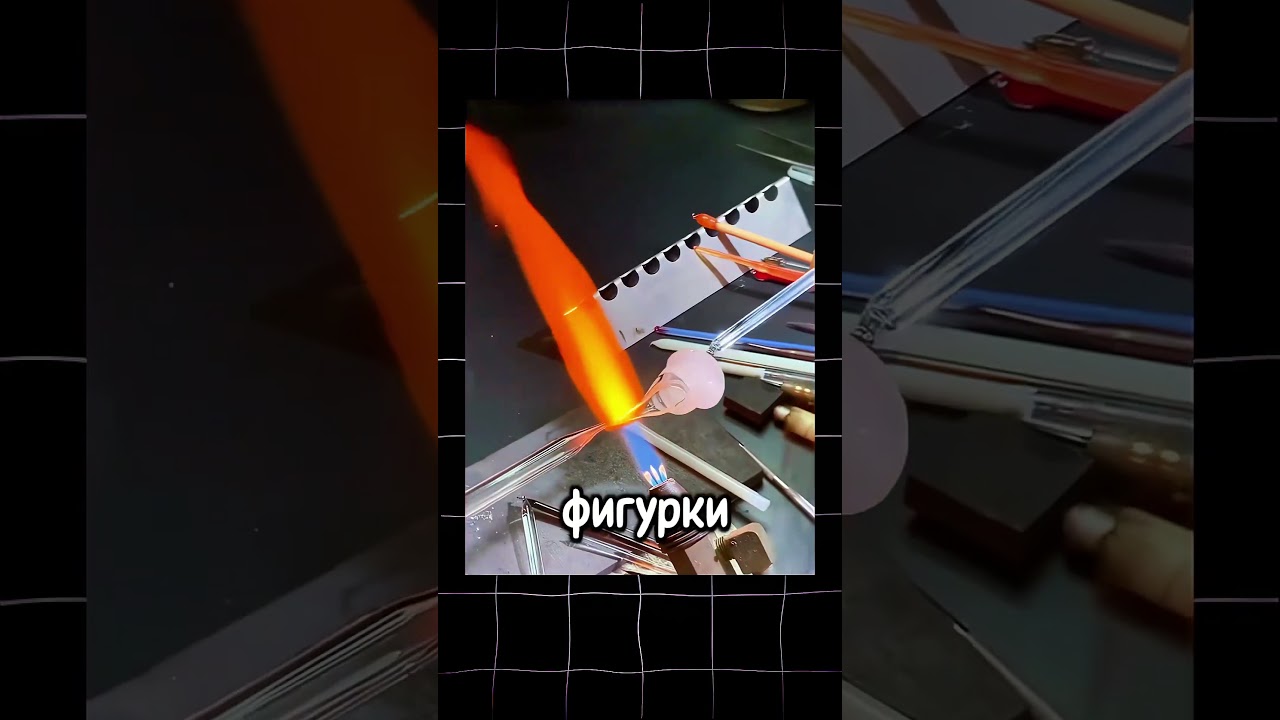 ФИГУРКА КОТИКА ИЗ СТЕКЛА