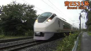 E657系とE531系の音入れ替えて高速通過【常磐線検定】