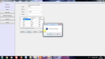 Project UAS Pemrograman Visual Data Penumpang STMIK Royal Kisaran