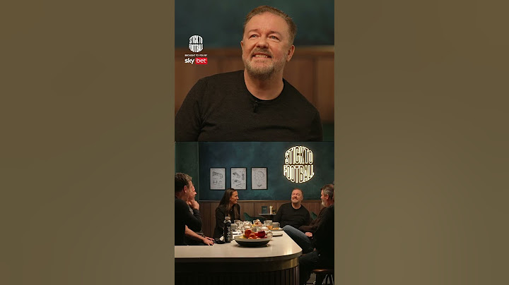 Ricky Gervais's hilarious story has the team in bits! 😂 🤳
