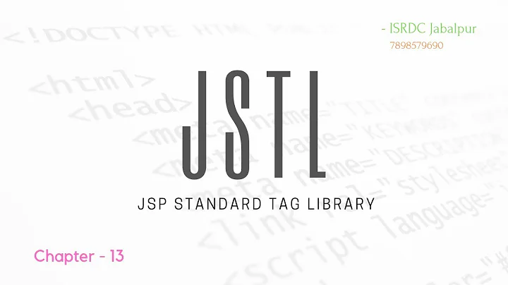 JSTL ~ PART - 13 ~ c:forEach with varStatus and count