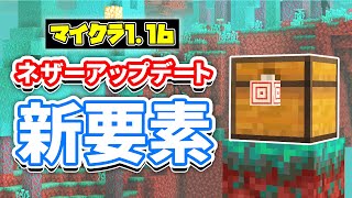 【マイクラ1.16】新ネザーに恐怖の音が追加⁉ネザライト装備にエンチャントが引継ぎ可能に！【マインクラフト1.16】snapshot 20w10a