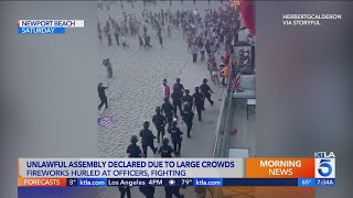 Newport Beach Fourth of July havoc leads to 402 arrests 