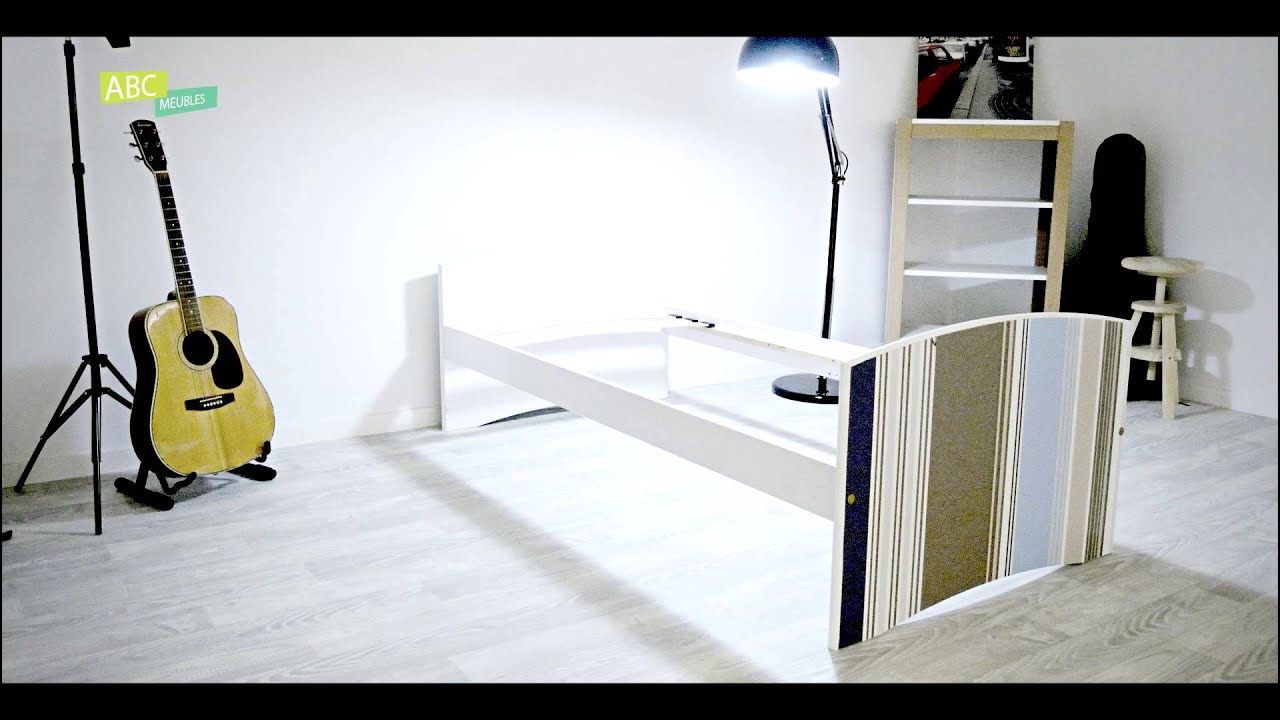 Banquette lit gigogne happy abc meubles youtube
