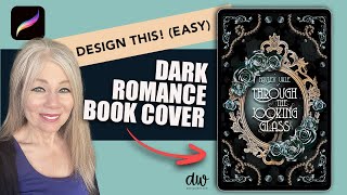 Design this Dark Romance Book Cover in Procreate (Easy)