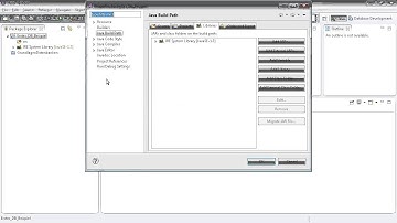Datenbankprogrammierung mit Java Tutorial: Ein Datenbankprojekt anlegen |video2brain.com