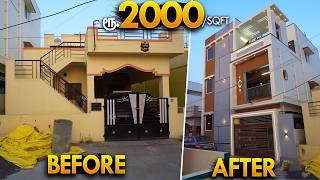 சதுர அடி ரூ.2000! Budget-Friendly Old House Renovation | Mano's Try Home Tour
