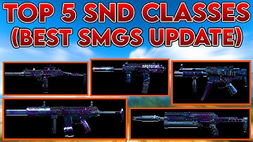 BEST SnD Class Setups (TOP 5 SMG) In Modern Warfare - TOP 5 BEST Class Setups For Search And Destroy