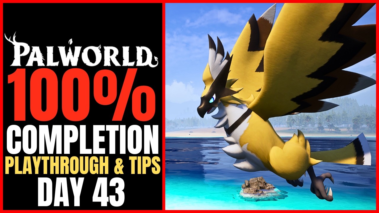 Another Legendary Schematic! Palworld 100% Completion Guide & Playthrough: Part 21 - YouTube