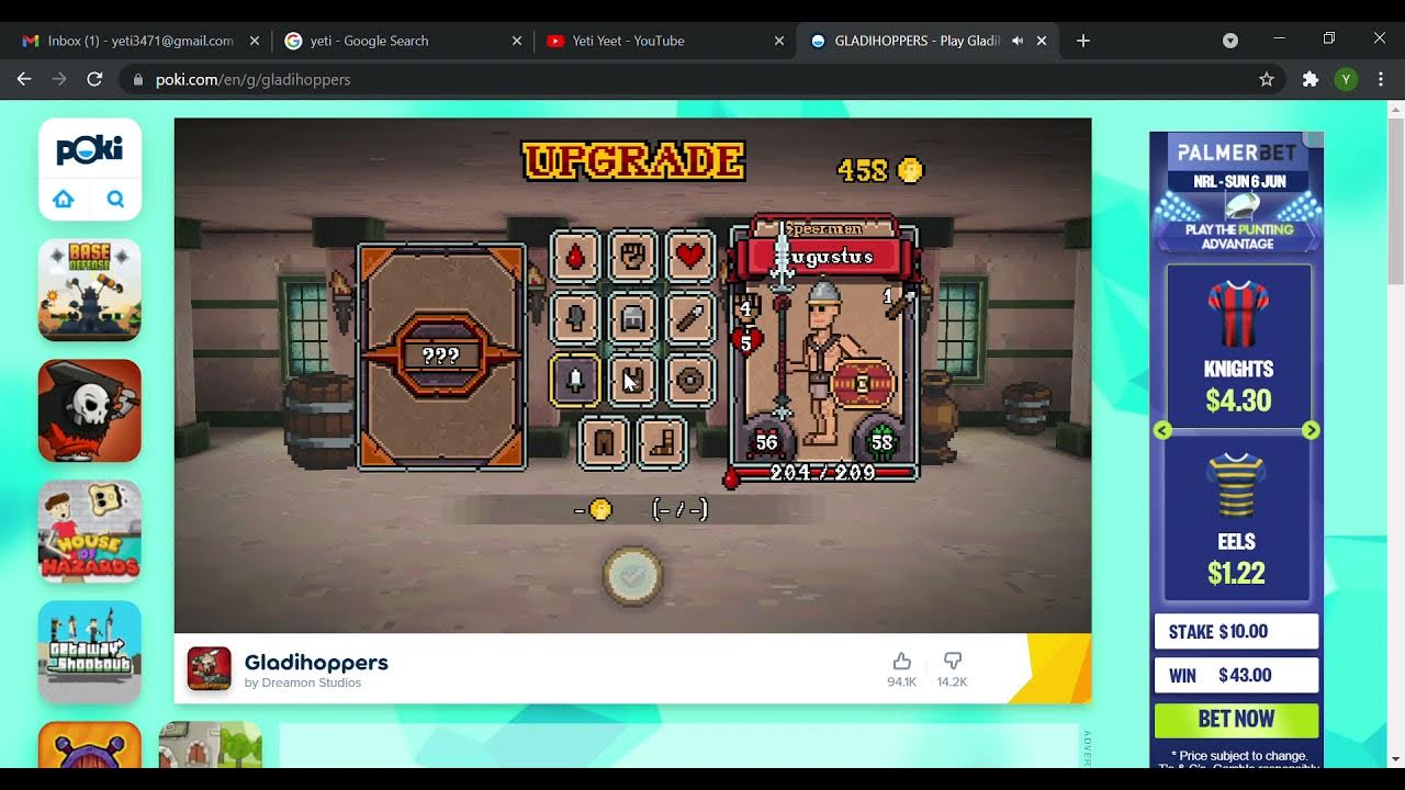 how to throw a javaline in gladihoppers or a throwable YouTube