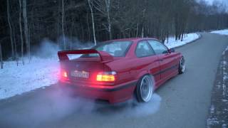 BMW e36 M3 Burnout Turbo