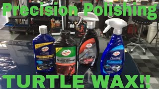 Precision Polishing With TURTLE WAX Clean Finish Polish!!