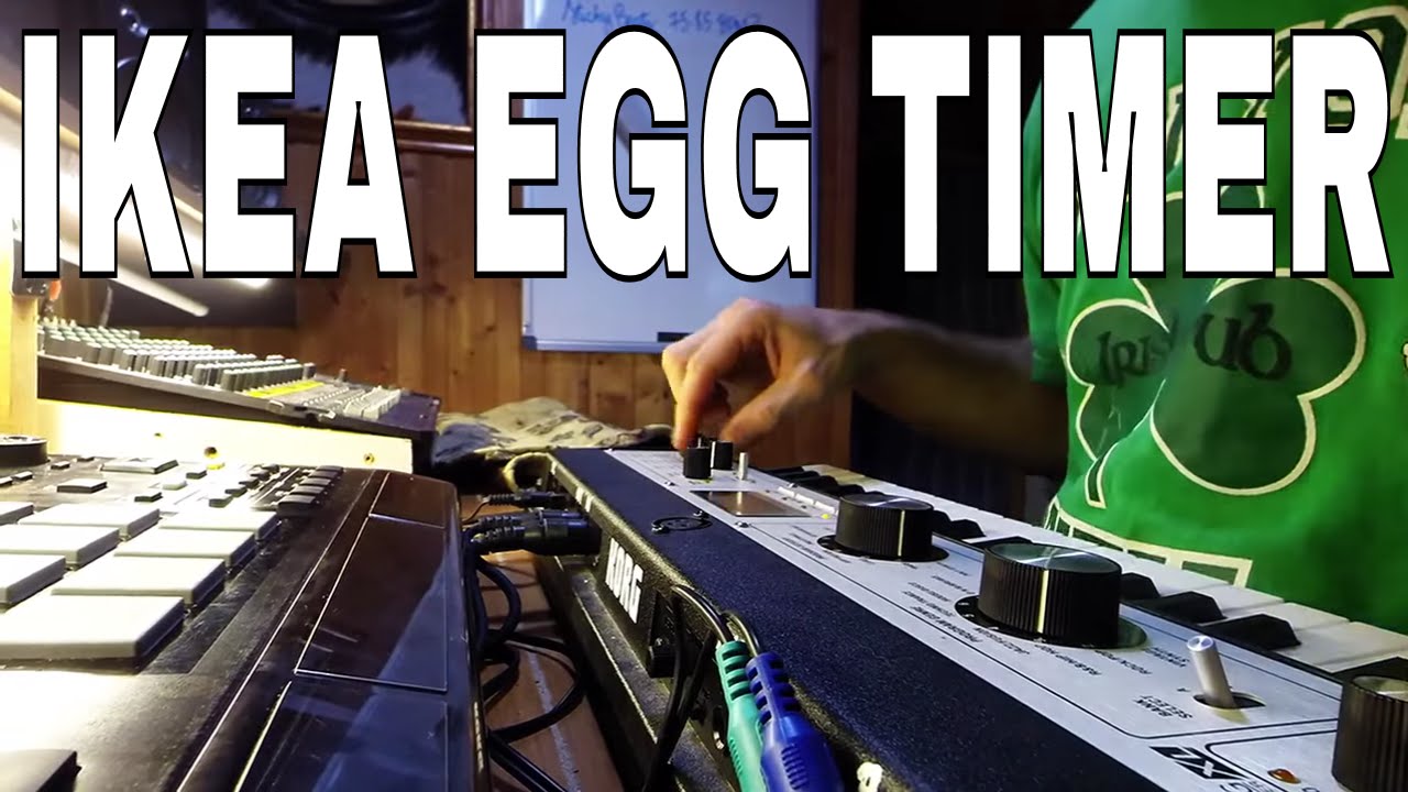 Studio 360 egg timer hack ikea mpc 5000 Korg - YouTube