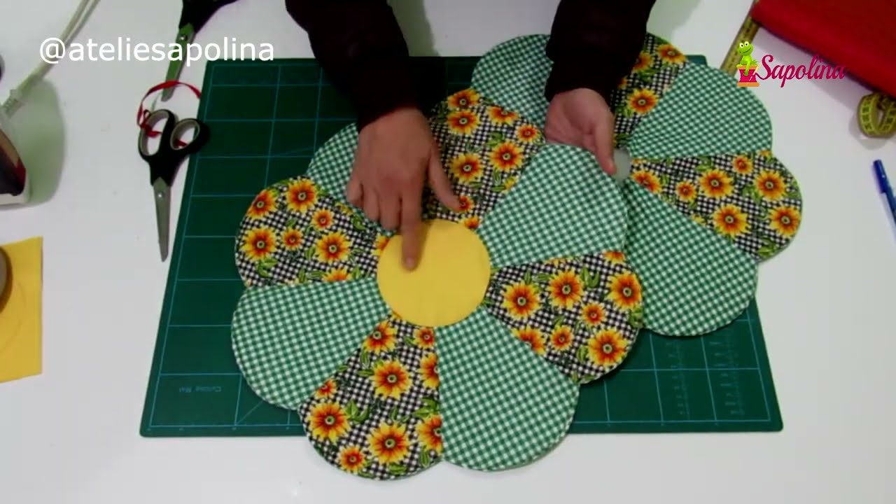 SOUPLAST JOGO AMERICANO FORMATO FLOR