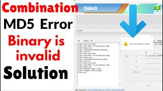 Samsung Combination File MD5 Error Solution | Odin Tool Solution screenshot 1