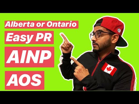 Alberta Opportunity Stream - Easy PR  (Alberta OR Ontario)