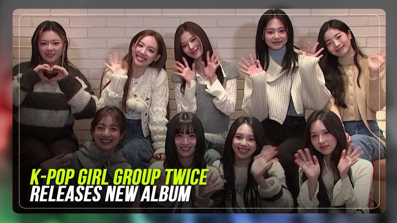 K-pop girl group TWICE releases new album and aims for top