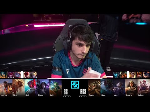 Highlights Team BDS vs Golden Guardian Game 1 | LOL Worlds 2023 | 09 Oct 2023