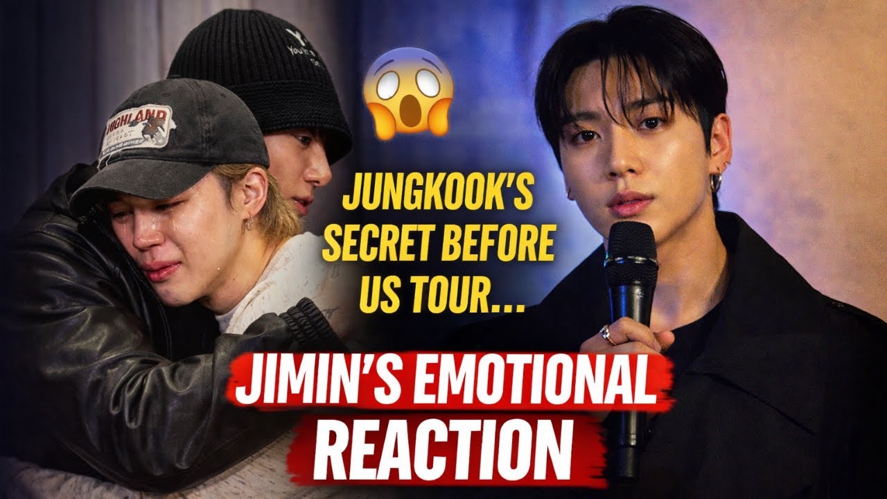 Jungkook Did This Secretly Before the U.S Tour — Jimin’s Emotional Reaction Left Everyone SPEECHLESS