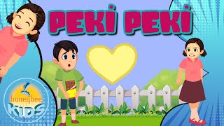 Peki Peki 🙍🏻‍♂️🙎🏻‍♀️| Çocuk Şarkıları | Bebek Şarkıları | Honeybee Kids Resimi