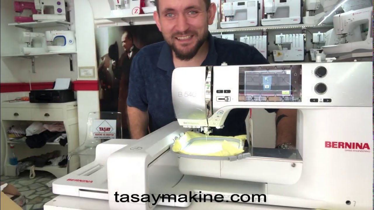 BERNINA B540 Dikiş Nakış Piko Makinesi (Kasnaklı) İncelemesi