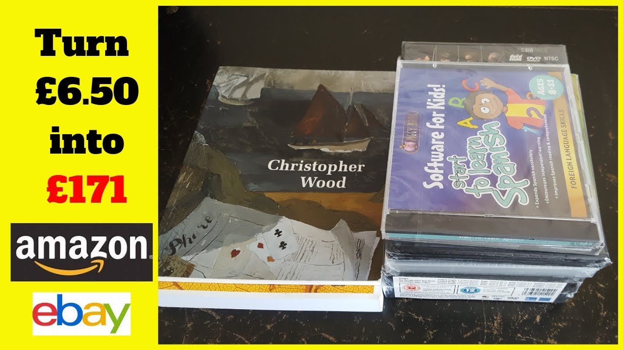 Sell used books, DVDs, CDs on Amazon and Ebay YouTube