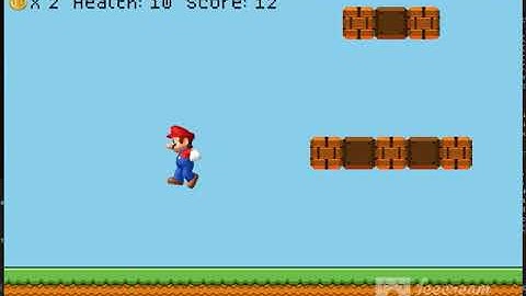 My Mario made using C# MonoGame 3