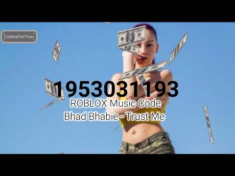 Bhad Bhabie Trust Me Roblox Music Code Youtube - babyface savage roblox id