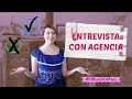 ENTREVISTA CON LA AGENCIA | Preguntas y Tips Au Pair