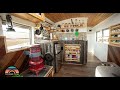 Retired Veterans School Bus Tiny House On Wheels - $6k Total Investment