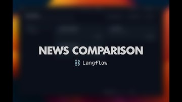 ⛓️ langflow.store | News Comparison video