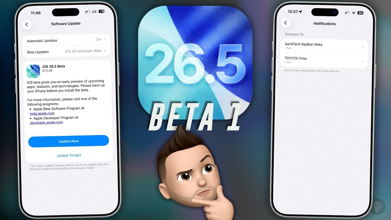 iOS 26.5 Beta 1 - Funciones Nuevas y Mejoras 😱 - YouTube