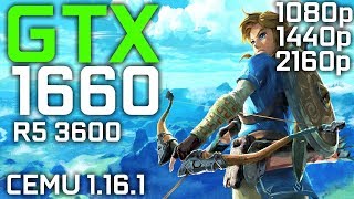 CEMU 1.22.12 - NEW MULTITHREAD ASYNC SHADER COMPILE QUICK TEST Zelda BotW -  AMD R5 3600 - GTX1060 