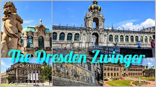 Exploring Dresden Part 4 | Zwinger Dresden | Semperoper |  Fürstenzug | Germany | MTD Vlogs