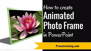 How to Create Animated Picture Frame in PowerPoint 2013 screenshot 4