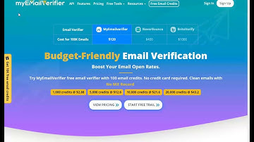 How to verify your email list at MyEmailVerifier?