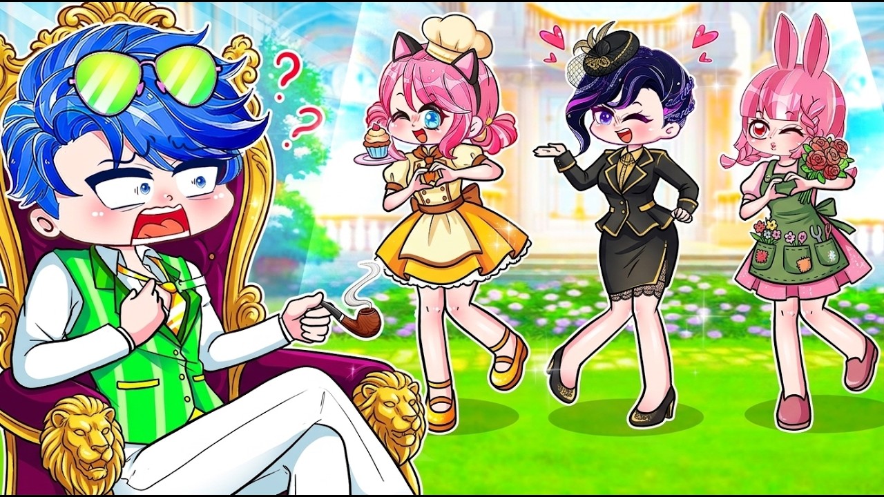 Alex Choose The BEST GIRL - Anna x Lisa x Pinki? | Gacha Life