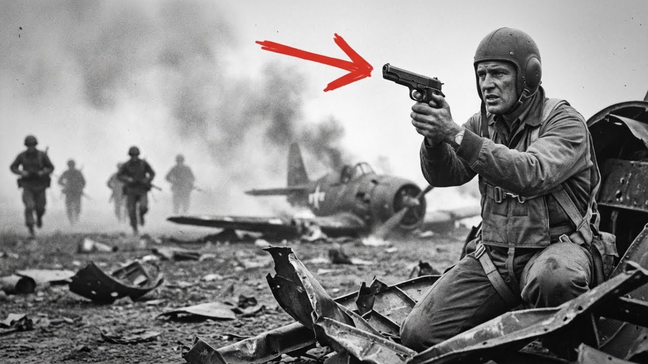 When His Pistol Was His Only Hope — This US Pilot's 'Accurate' Colt .45 Shots Took Down Enemy